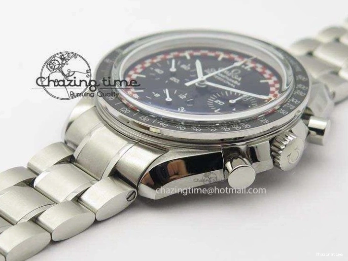 0311 Speedmaster SS 2013 Pro Racing On SS Bracelet Manual Winding Chrono Movement UrbanStyle 8230